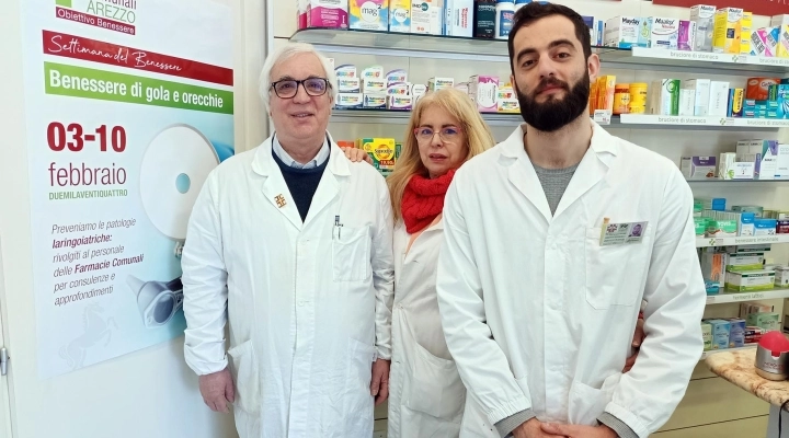 Benessere di gola e orecchie una campagna informativa nelle Farmacie Comunali