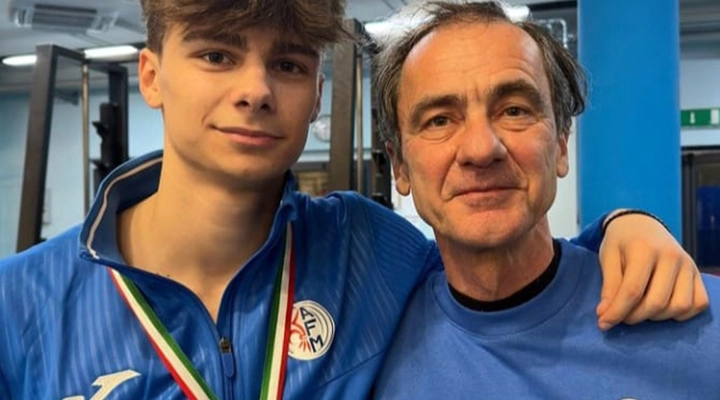 Nicholas Gavagni è vicecampione italiano Juniores nel salto in lungo