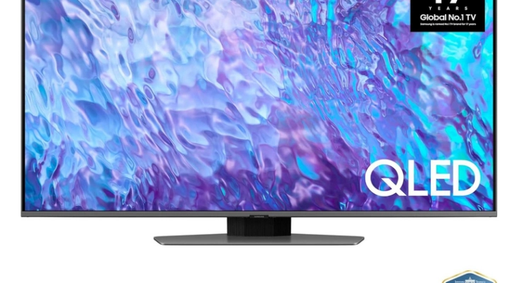 Samsung TV QE50Q80CATXZT QLED 4K: 50 pollici di pura magia con Neural Quantum Processor, Direct Full Array e Dolby Atmos