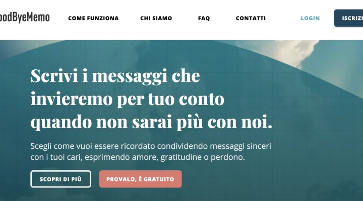 Goodbyememo: Un messaggio d’amore oltre la vita per San Valentino