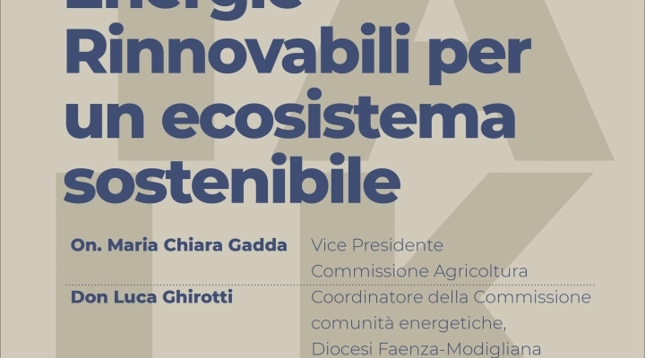 Energie Rinnovabili per un ecosistema sostenibile