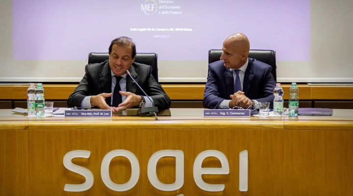 SOGEI: visita del Viceministro On. Leo