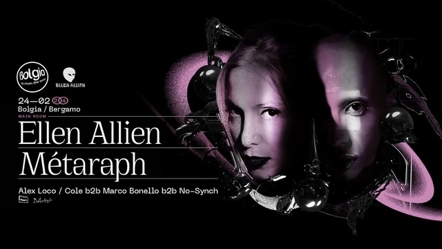 24/02 Ellen Allien + Métaraph fanno ballare Bolgia - Bergamo