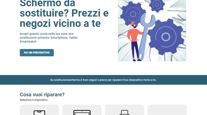 Riparazioni schermi di dispositivi con sostituzioneschermo.it