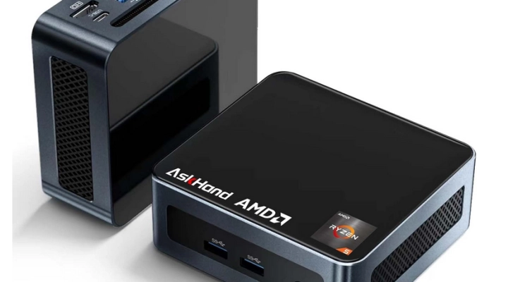 Mini PC AskHand con AMD Ryzen5 5500U: Prestazioni Potenti e Capacità Espandibile