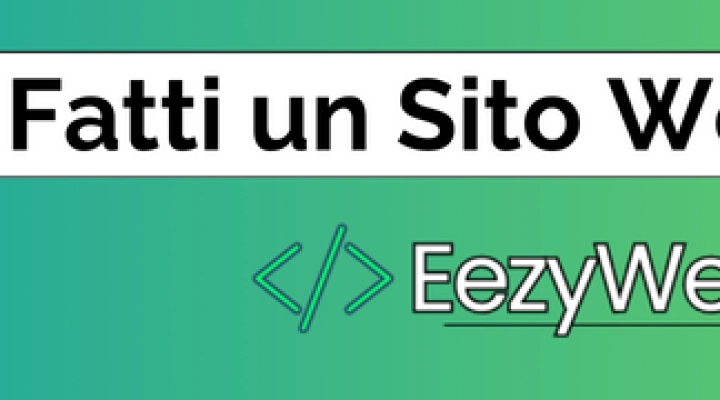 Una Novità sulla rete: Nasce EezyWeb