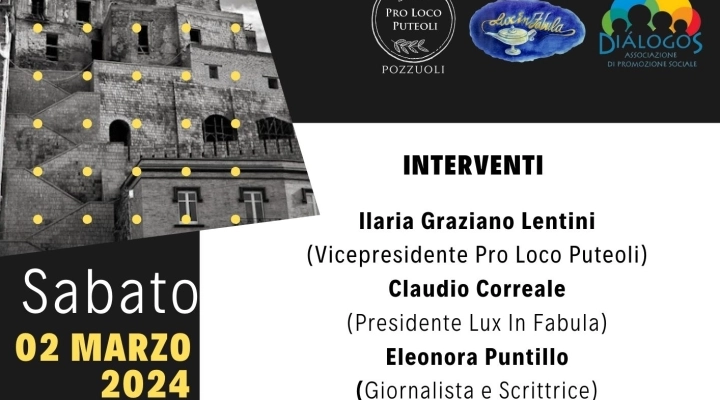 “Rione Terra: 54 anni dopo” -  2 marzo 2024, ore 10:30 evento a Palazzo Migliaresi