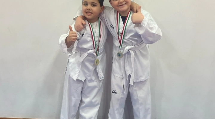 Vincenzo Russo e Alfredo Calamaro medaglie d’oro ai campionati interregionali di Taekwondo