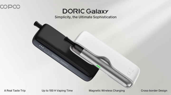 La prima sigaretta elettronica di VOOPOO con Power Bank, DORIC GALAXY, arriva in Italia