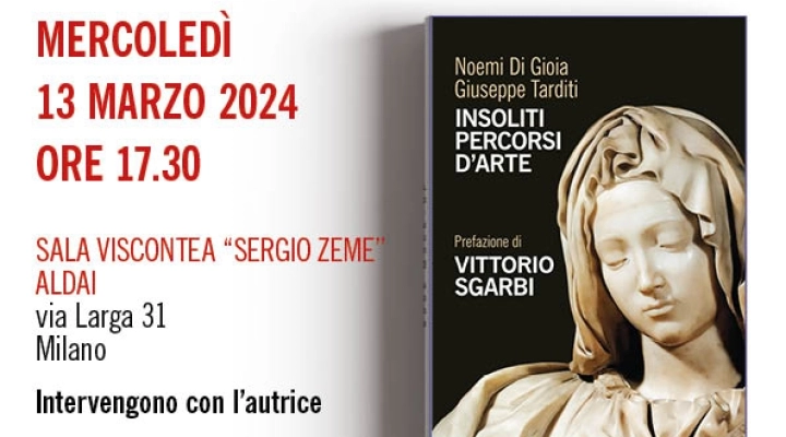 Presentazione del libro “Insoliti percorsi d’arte” a Milano