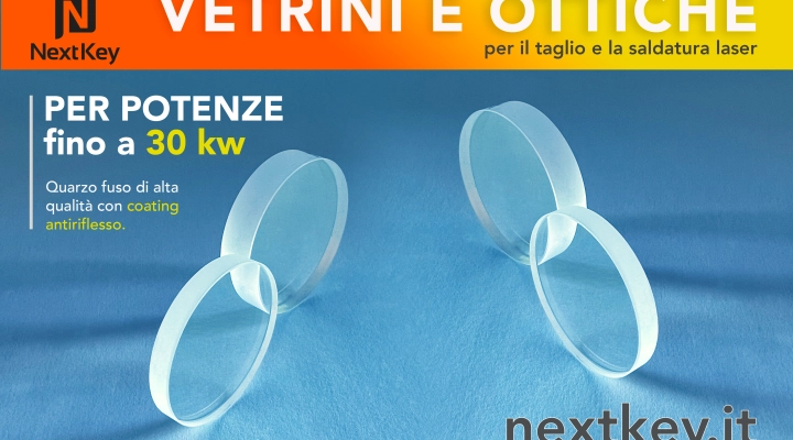 Vetrini per il taglio e la saldatura laser fibra ottica