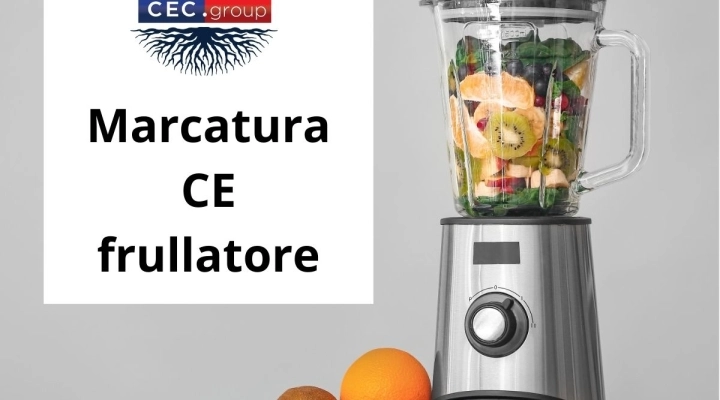 Marcatura ce frullatore