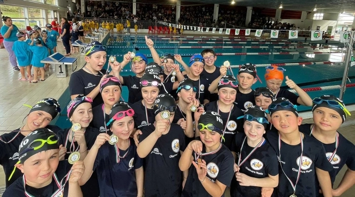 Nove medaglie per il debutto della Chimera Nuoto ai Campionati Toscani