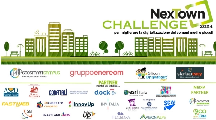 NexTown Challenge: i Partner a supporto per selezionare e sostenere i comuni italiani nel processo di trasformazione digitale e loro valorizzazione