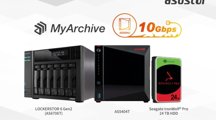 I NAS ASUSTOR supportano ora anche le unità Seagate IronWolf Pro da 24 TB