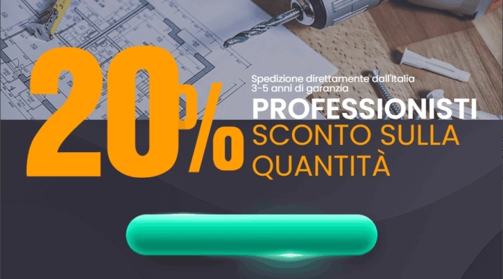 Kosoom.it offre offerte esclusive per i professionisti dell'illuminazione in Italia.