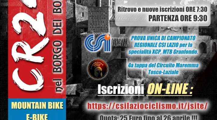 CIMINI RACE 2024 – CR24 nel Borgo dei Borghi