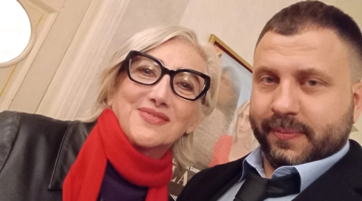 Lunetta Savino e Andrea Renzi al Teatro Pacini di Pescia