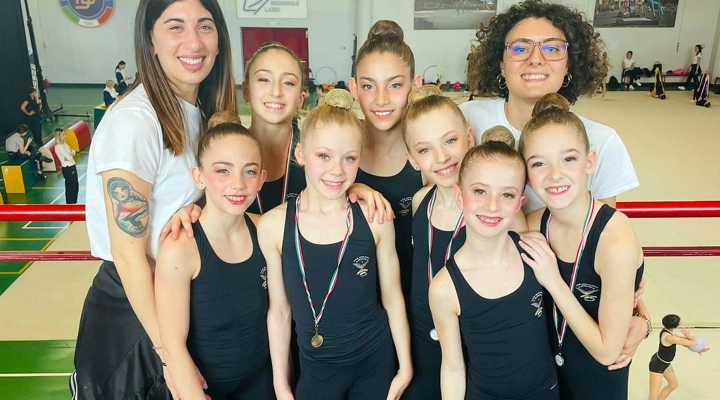 La Ginnastica Petrarca vola ai campionati italiani giovanili