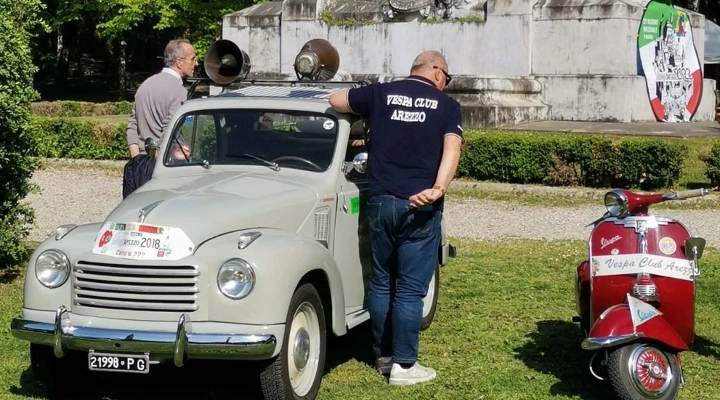 VespArezzo il raduno del Primo Maggio farà tappa a Poppi