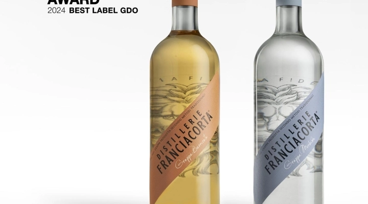 DISTILLERIE FRANCIACORTA SI AGGIUDICA IL PREMIO?“BEST GDO LABEL” AL 28° VINITALY DESIGN AWARD