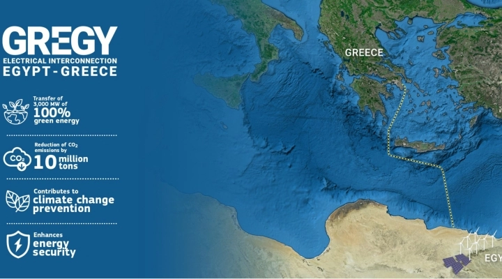 PUBBLICATI I PRIMI BANDI DI GARA PER LA SELEZIONE DELLE AZIENDE CHE EFFETTUERANNO GLI STUDI PER L’INTERCONESSIONE ELETTRICA TRA GRECIA E EGITTO.