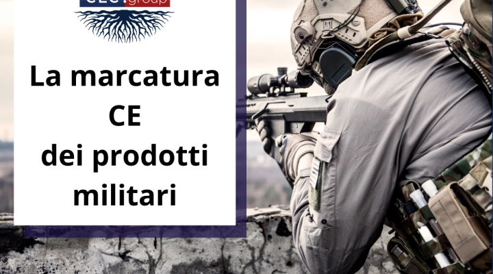 Marcatura CE dei prodotti militari