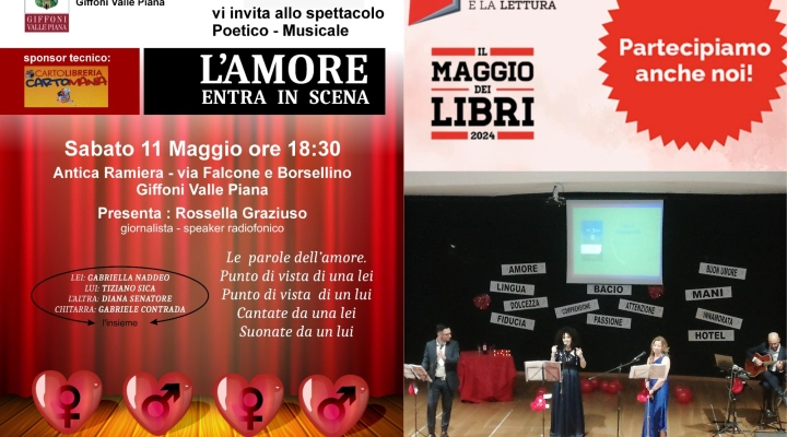 L'AMORE ENTRA IN SCENA