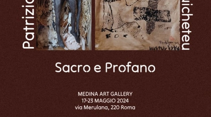 “Sacro e Profano” Mostra Bipersonale di Patrizia Grieco e Cécile Guicheteau 