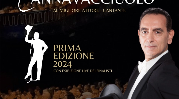 PRIMA EDIZIONE  PREMIO GENNARO CANNAVACCIUOLO Serata di premiazione 24 maggio ore 20.00 Teatro Ghione di Roma.  