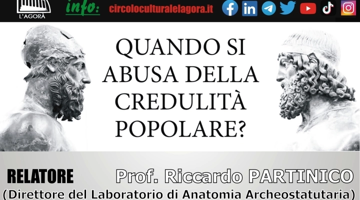 Il Circolo Culturale “L’Agorà” organizza una nuova conversazione sui Bronzi di Riace