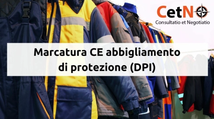 Marcatura CE abbigliamento di protezione