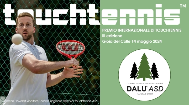 PREMIO INTERNAZIONALE DI TOUCHTENNIS. La terza edizione nella cornice più bella del sud Italia.