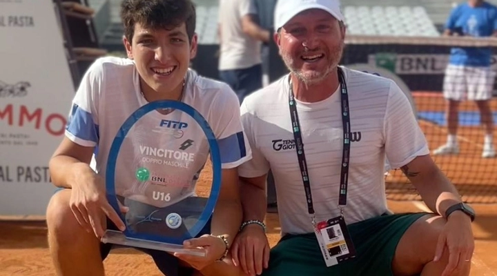 Raffaele Ciurnelli del Tennis Giotto trionfa agli Internazionali d’Italia Under16