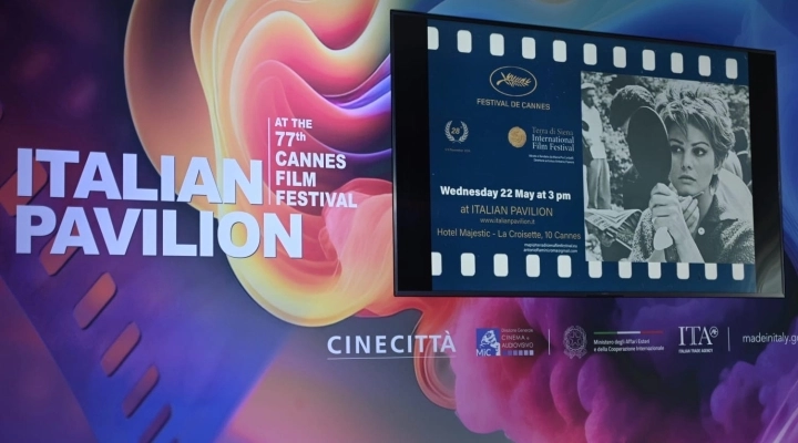 PRESENTATA A #77CANNES LA 28ESIMA EDIZIONE DEL TERRA DI SIENA INTERNATIONAL FILM FESTIVAL 