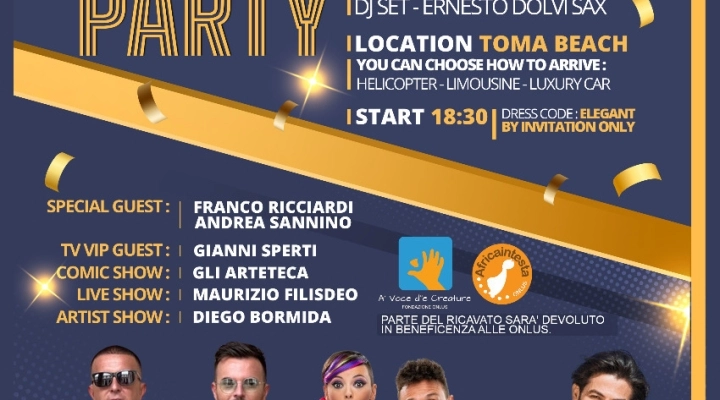 Celebration Summer Party: musica, cabaret e arte per una serata di beneficenza