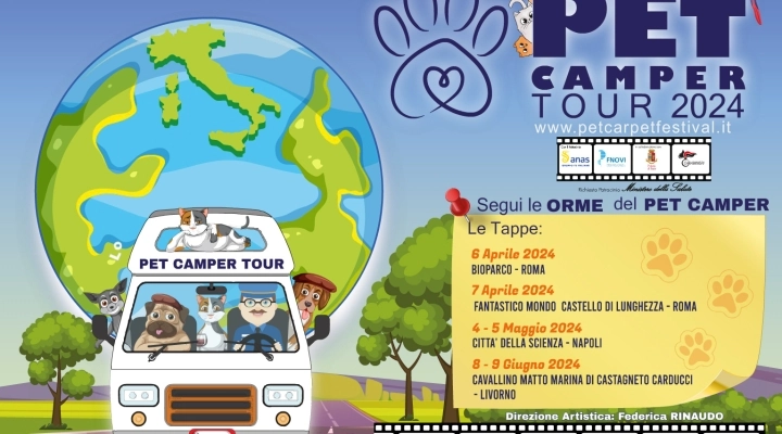 Arriva in Toscana l'ultima tappa del Pet Camper Tour con Polizia, Carabinieri, Anas, contro l'abbandono, in difesa dell'ambiente e per la sicurezza stradale. 