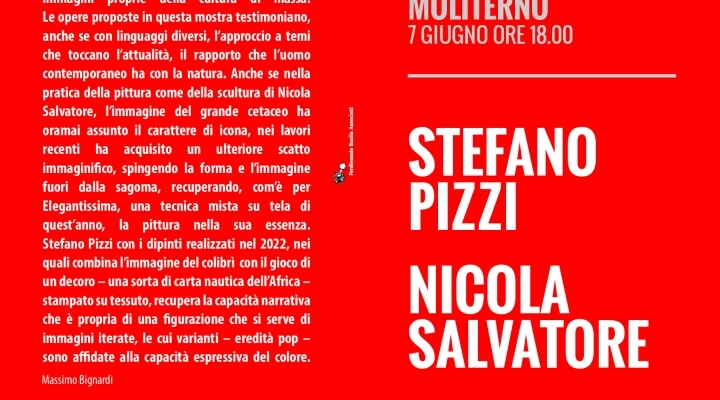 MOLITERNO, DUPLICE MOSTRA PERSONALE DI STEFANO PIZZI E NICOLA SALVATORE