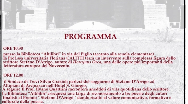 Premio Nazionale di poesia inedita 