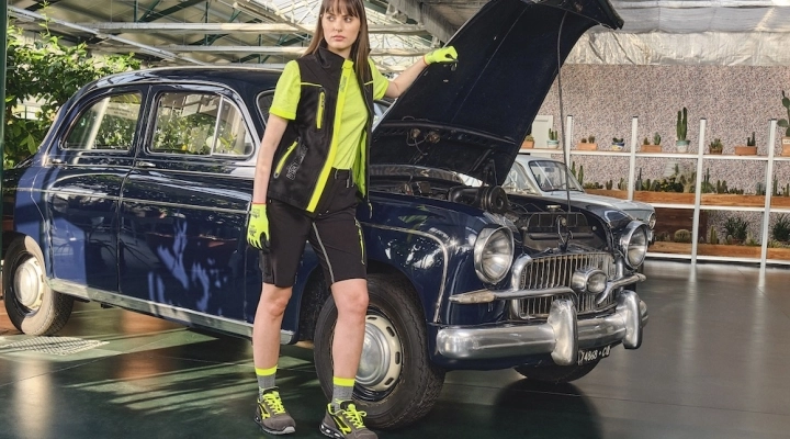 Look donna U-Power.  A lavoro con stile e sicurezza