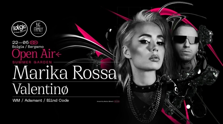 Marika Rossa + Valentinø il 22/6 al Bolgia - Bergamo