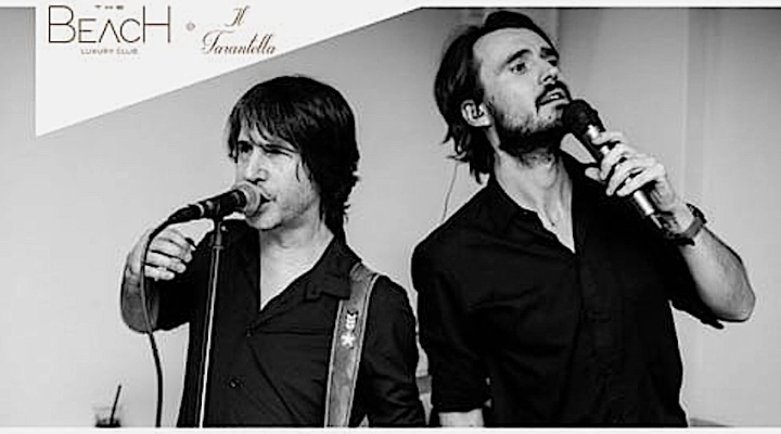 The Beach @ Marina di Scarlino (Grosseto) punta sulla live music: il 28/6 Rudy Smaila & Max Sestu, il 19/7 ecco Alex Belli Band 