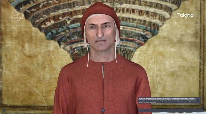 NASCE “DIGITAL DANTE”, L’AVATAR DEL SOMMO POETA CHE SVELA I SEGRETI DELLA DIVINA COMMEDIA GRAZIE ALL’INTELLIGENZA ARTIFICIALE MADE IN ITALY