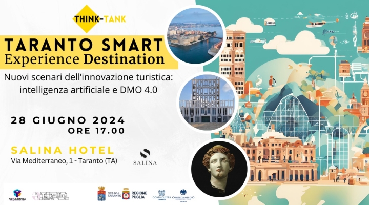 Innovare il turismo: A Taranto il primo  Think Tank  Smart Experience Destination