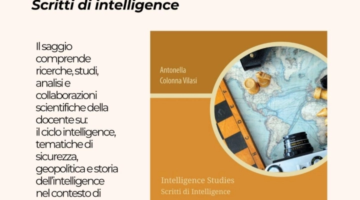 Presentazione libro: Scritti di intelligence di Antonella Colonna Vilasi a Manciano 