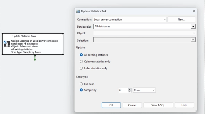 IndexOptimize, Update Statistics