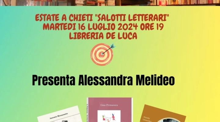 Presentazione libri a Chieti alla Libreria De Luca