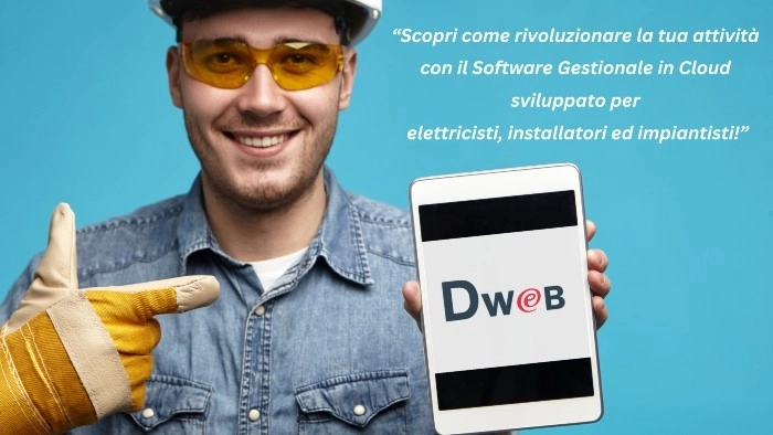 SOFTWARE GESTIONALE IN CLOUD PER ELETTRICISTI, IMPIANTISTI E INSTALLATORI: RIVOLUZIONA LA TUA ATTIVITÀ OGGI!