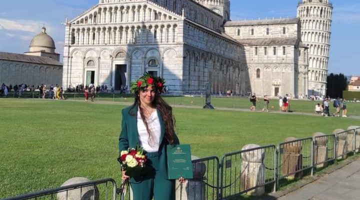 A Cura della Giornalista Valentina Busiello  Laurea Magistrale in Ingegneria Robotica e dell'Automazione dell'Universita' di Pisa conseguita dalla giovane e brillante promettente Ingegnere Heidi Garcia Canizares