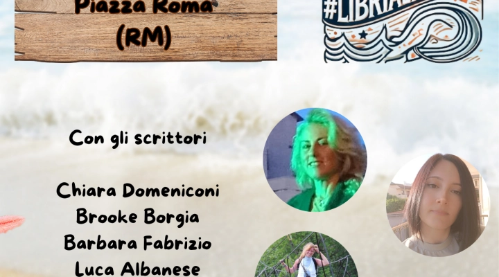 #LibriAlMare: il 3 e 4 agosto ultimo stand a Santa Severa